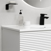 Тумба с раковиной Iddis Bild BIL10W0i95K, 100 см, подвесная, белый