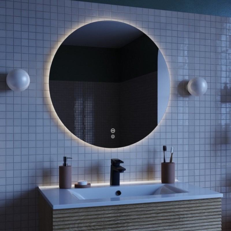 Зеркало Iddis Bild BIL60T0i98, 60 см, LED-подсветка, сенсор, антизапотевание