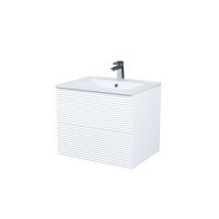 Тумба с раковиной Iddis Bild BIL60W0i95K, 60 см, подвесная, цвет белый