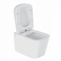 Подвесной унитаз Iddis Bild BILRDSEi25 34.5 x 52 x 34 см безободковый, с сиденьем Soft Close
