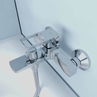 Смеситель для ванны Iddis Bild BILSB00i02WA, глянцевый хром