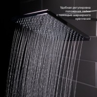 Душевая система Iddis Bild BILSB1Fi06, верхний душ, хром