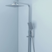 Душевая система Iddis Bild BILSB1Fi06, верхний душ, хром