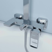 Душевая система Iddis Bild BILSB1Fi06, верхний душ, хром