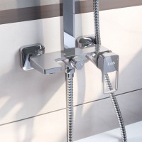 Душевая система Iddis Bild BILSB1Fi06, верхний душ, хром