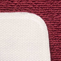 Коврик WasserKraft Vils BM-1051, 75 x 45 см, напольный, цвет ruby vine