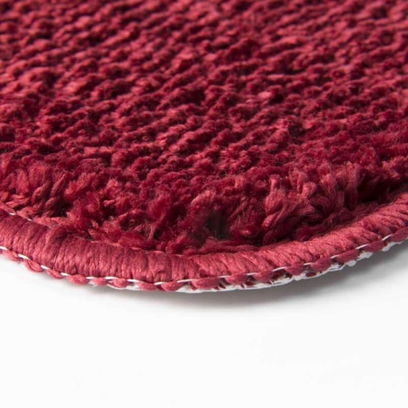 Коврик WasserKraft Vils BM-1051, 75 x 45 см, напольный, цвет ruby vine