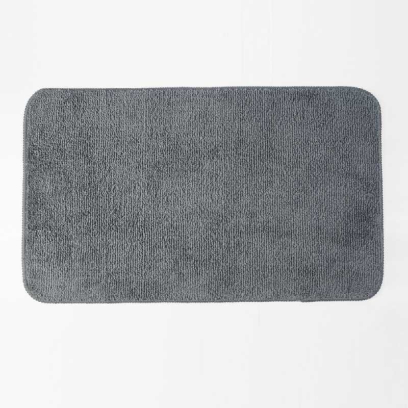 Коврик WasserKraft Vils BM-1061, 75 x 45 см, напольный, темно-серый