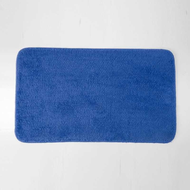 Коврик WasserKraft Vils BM-1071, 75 x 45 см, напольный, синий