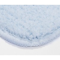 Коврик WasserKraft Vils BM-1081, напольный, 75 х 45 см, голубой