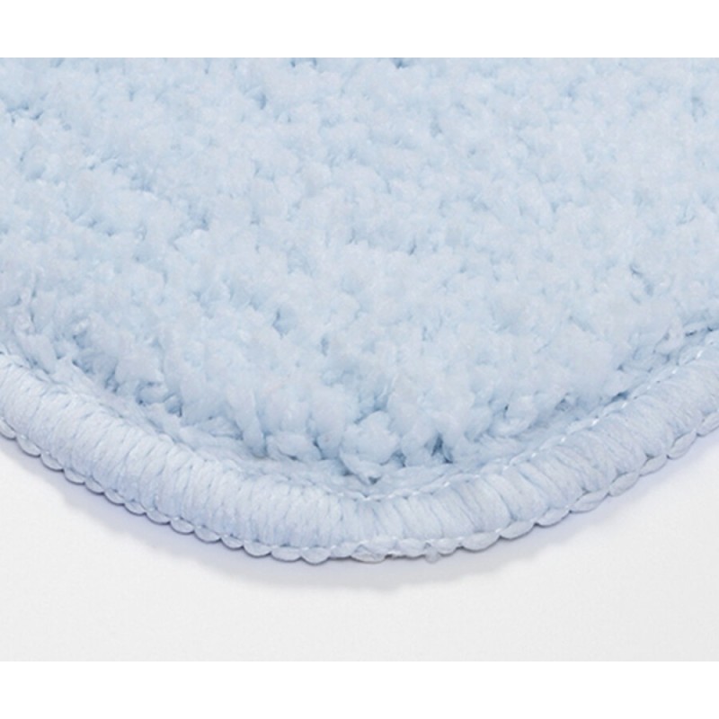 Коврик WasserKraft Vils BM-1081, напольный, 75 х 45 см, голубой