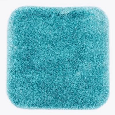 Коврик WasserKraft Wern BM-2594, напольный, цвет - бирюзовый, 55 х 55 см