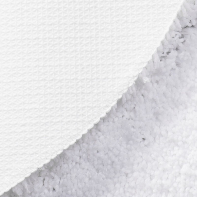 Коврик WasserKraft Dill BM-3910, Bright White напольный, цвет - белый, 60 х 60 см