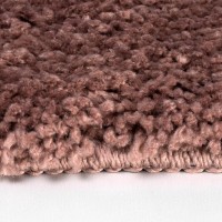 Коврик WasserKraft Dill BM-3912, Carob Brown напольный, цвет - коричневый, 60 х 60 см