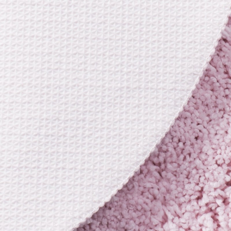 Коврик WasserKraft Dill BM-3917, Barely Pink напольный, цвет - розовый, 60 х 60 см