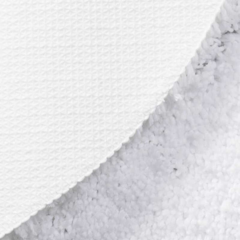 Коврик WasserKraft Dill BM-3940, Bright White напольный, цвет - белый, 60 х 100 см