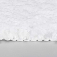 Коврик WasserKraft Dill BM-3940, Bright White напольный, цвет - белый, 60 х 100 см