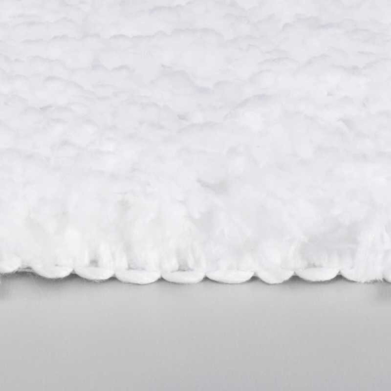 Коврик WasserKraft Dill BM-3940, Bright White напольный, цвет - белый, 60 х 100 см