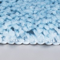 Коврик WasserKraft Dill BM-3946, Crystal Blue напольный, цвет - голубой, 60 х 100 см