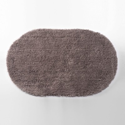 Коврик для ванной комнаты WasserKraft Dill BM-3954, Fossil напольный, коричневый, 60 х 100 см