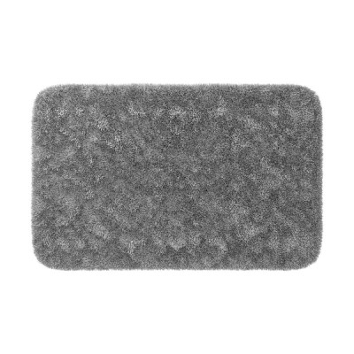 Коврик WasserKraft Kammel BM-8312, напольный, цвет - серый, 90 х 55 см, Silver