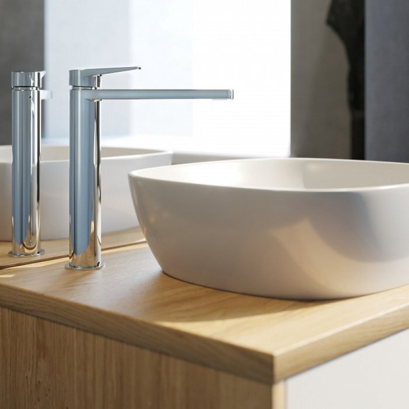 Смеситель Iddis Bridge BRDSB01i01 для раковины высокий, хром