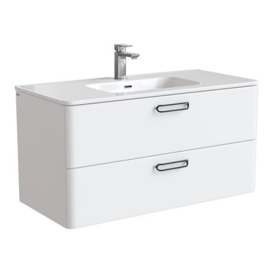 Тумба с раковиной Iddis Brick 100 см BRI10W1i95К