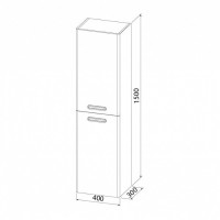 Пенал подвесной Iddis Brick BRI40W0i97 40 см