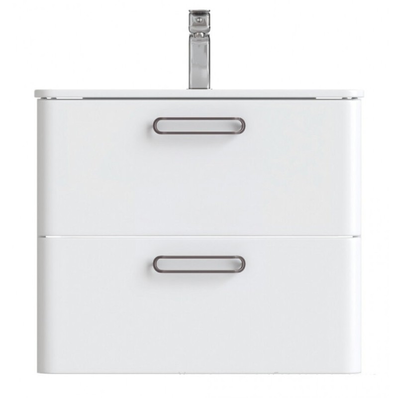 Тумба под раковину Iddis Brick 60 см подвесная, белый, BRI60W0i95