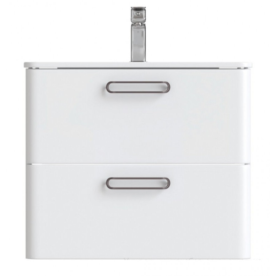 Тумба под раковину Iddis Brick 60 см подвесная, белый, BRI60W0i95