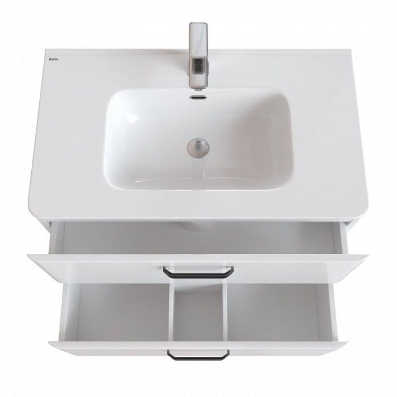 Тумба с раковиной Iddis Brick BRI80W0i95K, 80 см