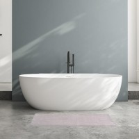 Коврик для ванной комнаты Iddis Base BSQL04Mi12, 70 x 120 см, розовый