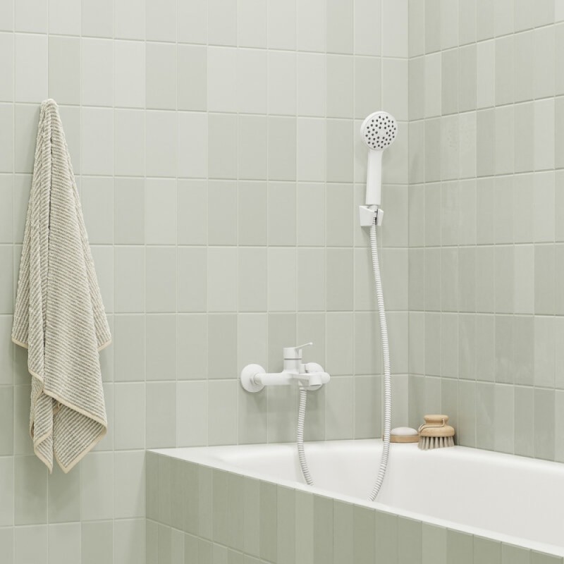 Душевой гарнитур Iddis Buena BUE1FW0i16, белый матовый