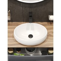 BOND BV0188 Чёрный донный клапан без перелива для раковины