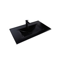 BOND BV0288 Чёрный донный клапан с переливом для раковины