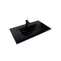 BOND BV0288 Чёрный донный клапан с переливом для раковины