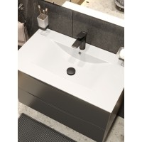 BOND BV0288 Чёрный донный клапан с переливом для раковины