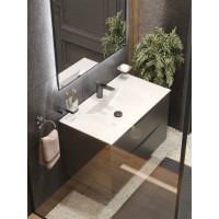 BOND BV0288 Чёрный донный клапан с переливом для раковины