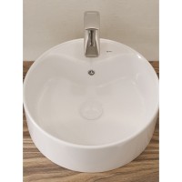 BOND BV0305 Донный клапан универсальный для раковины с белой крышкой