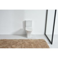Напольный унитаз Orange, безободковый, крышка микролифт, белый, C02-000W