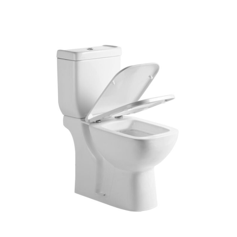 Напольный унитаз Orange, крышка микролифт, белый, C03-000w