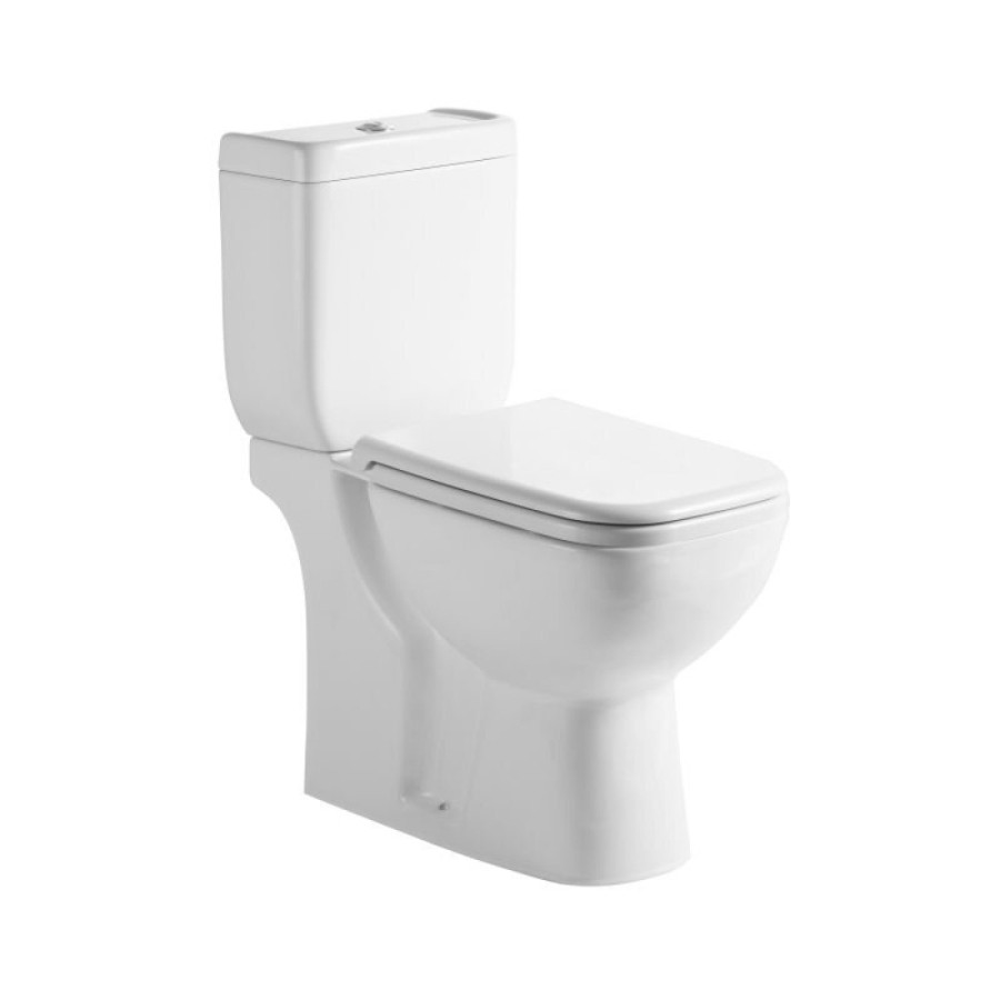 Напольный унитаз Orange, крышка микролифт, белый, C03-000w