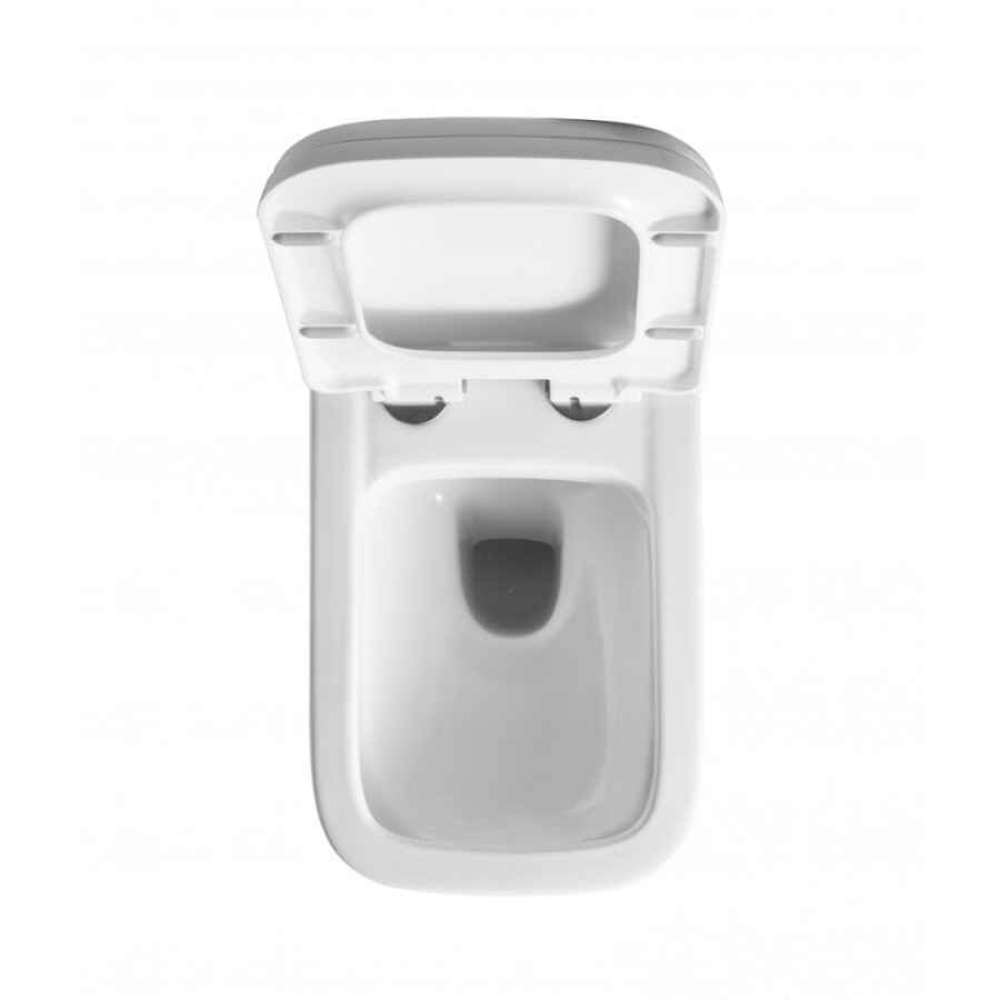 Подвесной безободковый унитаз Orange, крышка микролифт, C03 C03-100W