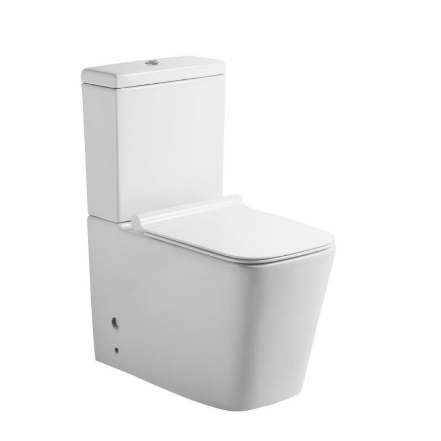 Напольный унитаз Orange, крышка микролифт, белый, C06-000w
