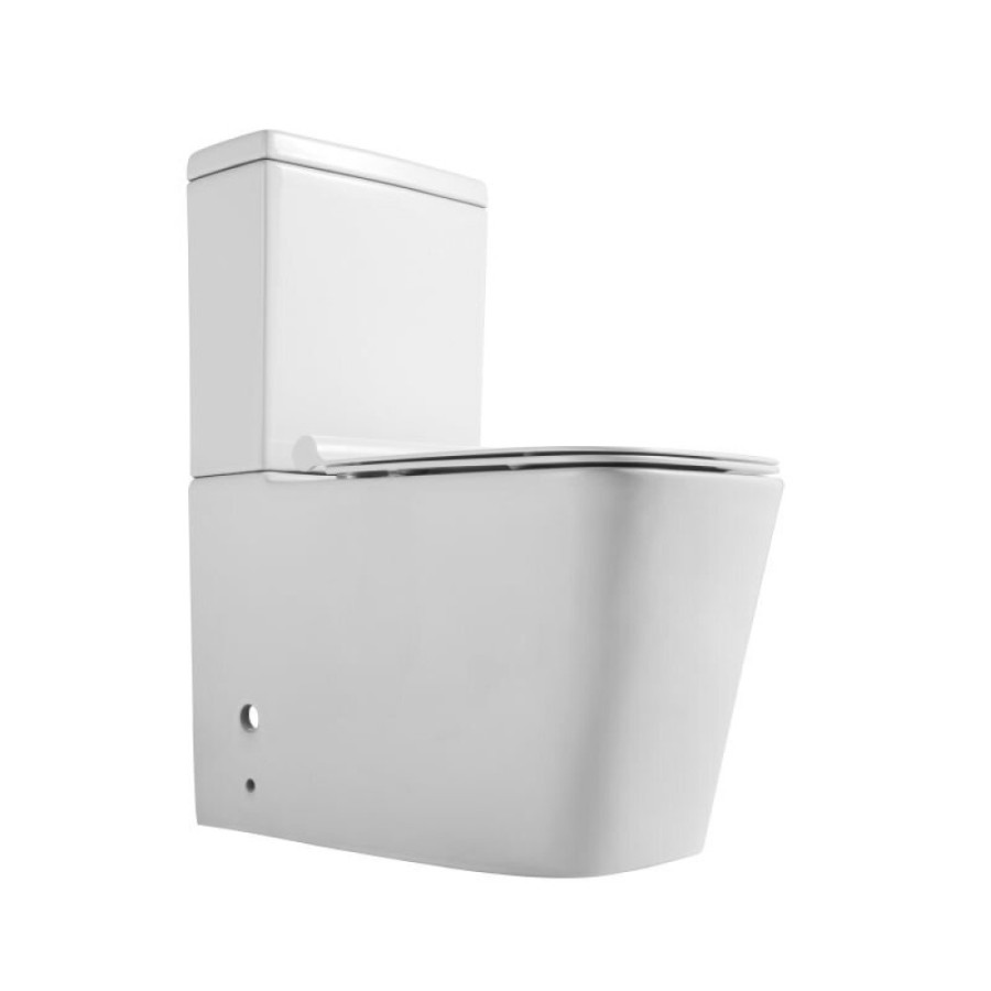 Напольный унитаз Orange, крышка микролифт, белый, C06-000w