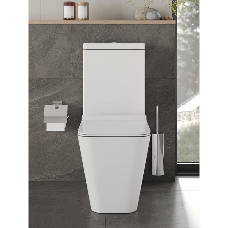 Напольный унитаз Orange, крышка микролифт, белый, C06-000w