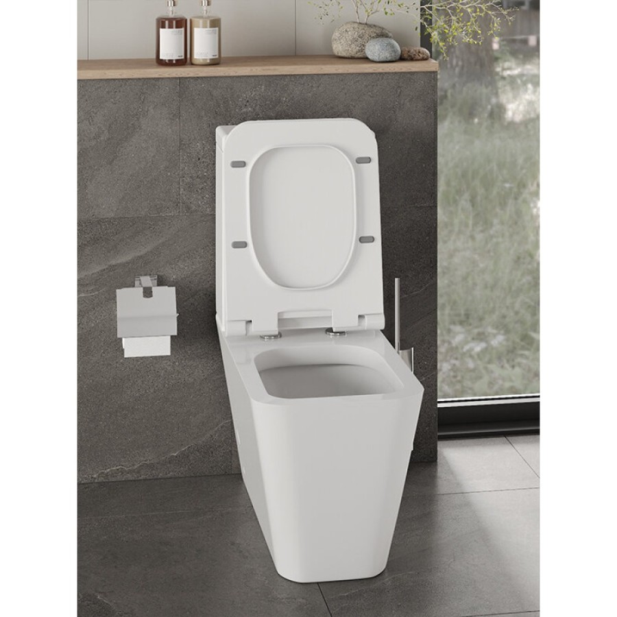 Напольный унитаз Orange, крышка микролифт, белый, C06-000w