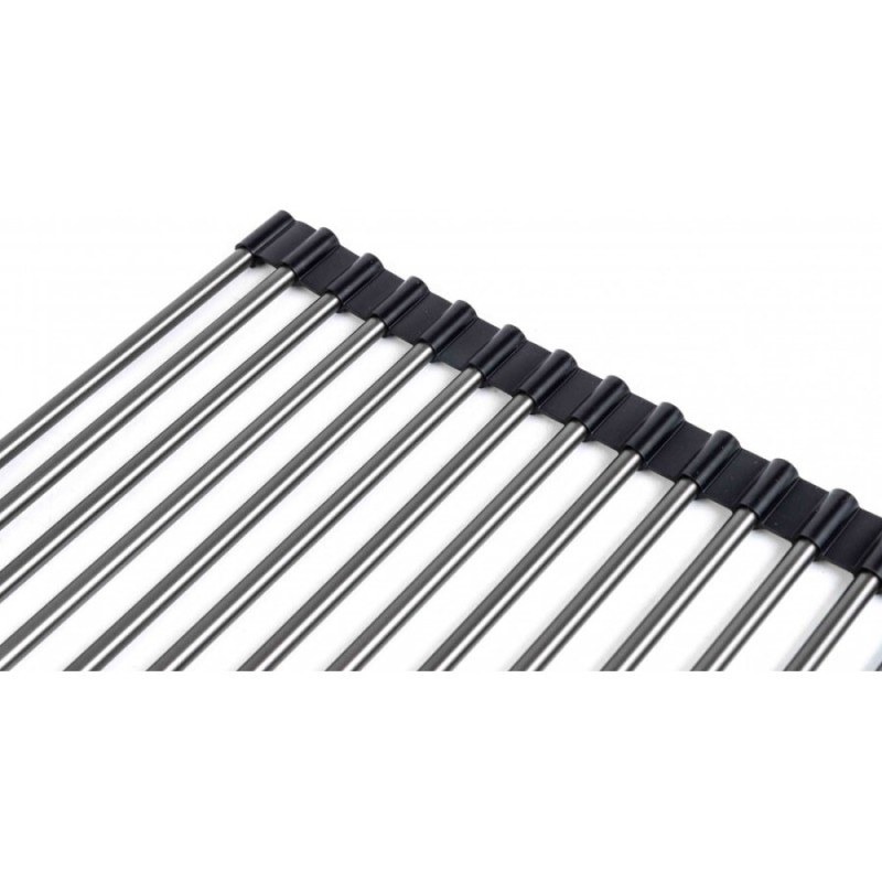 Ролл-мат Paulmark Columna C440-GM, для кухонной мойки, вороненая сталь