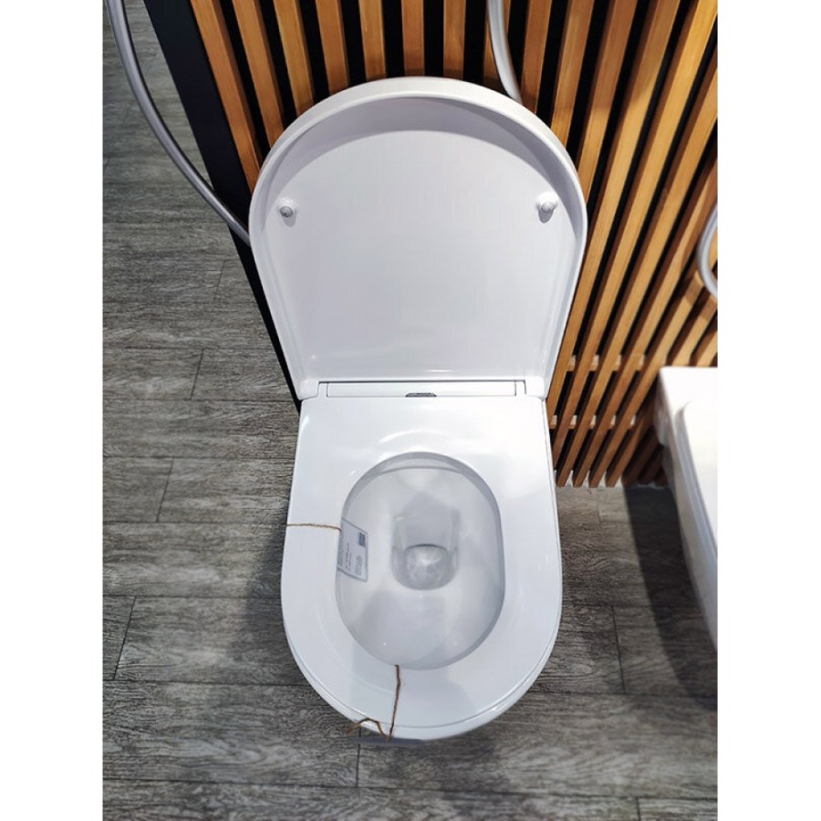 Подвесной унитаз AM.PM Spirit FlashClean C701700WH 2.0, безободковый