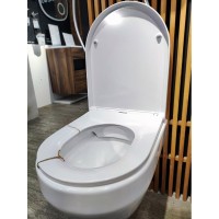 Подвесной унитаз AM.PM Spirit FlashClean C701700WH 2.0, безободковый